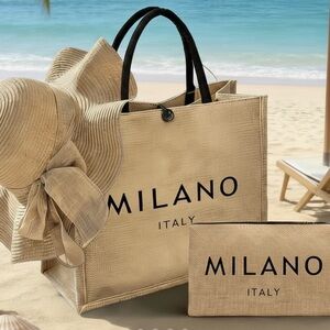 NWT Three Piece Tote Set